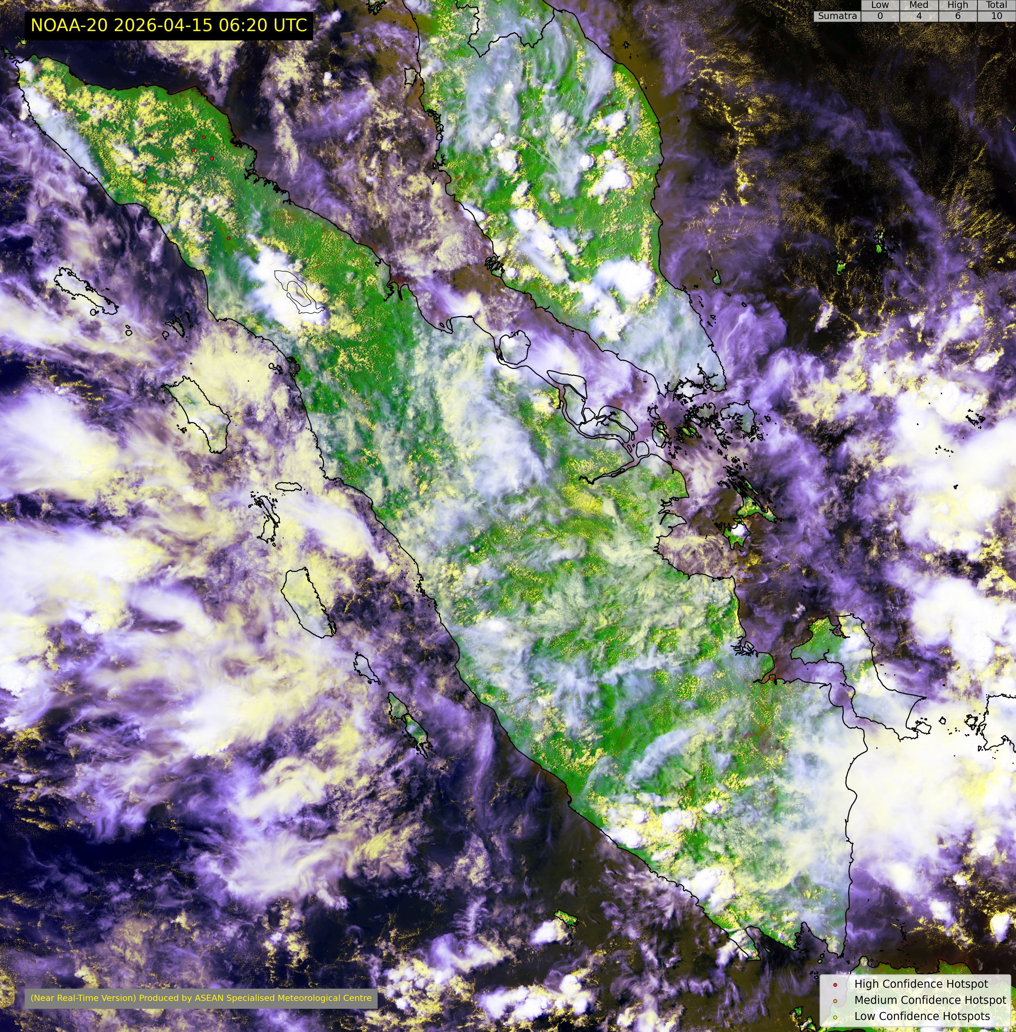 Latest NOAA satellite image