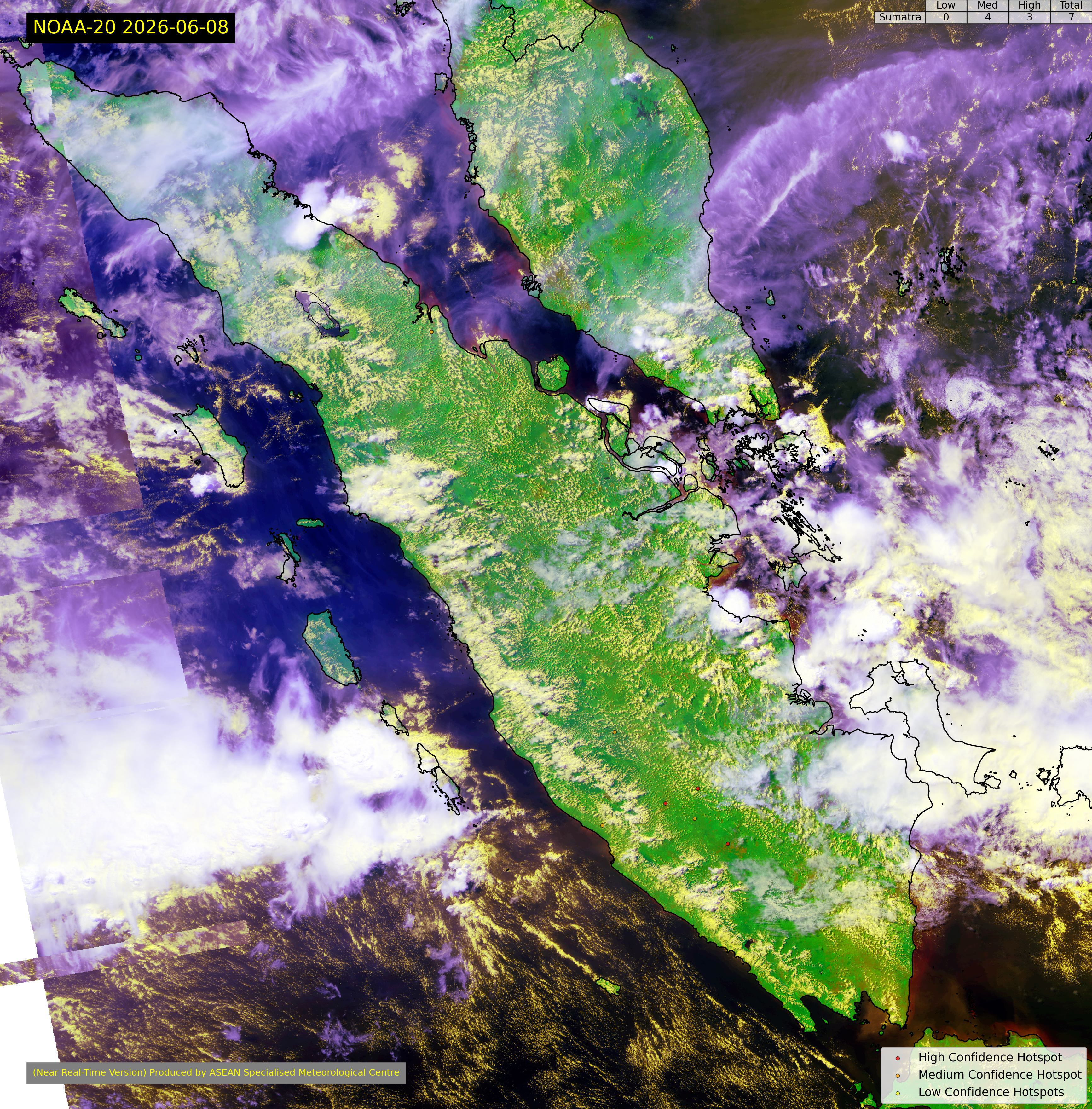 Latest NOAA satellite image
