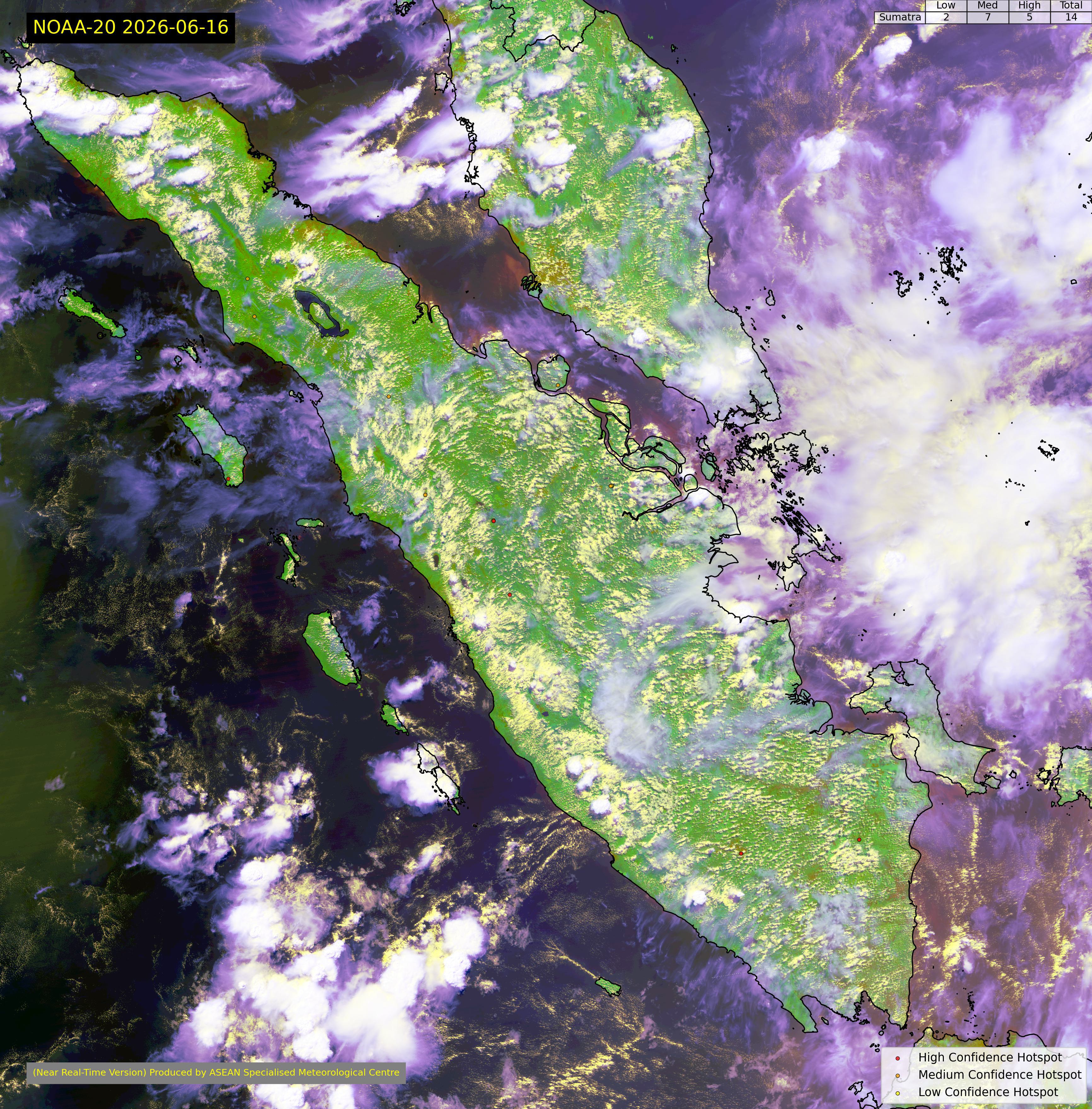 Latest NOAA satellite image