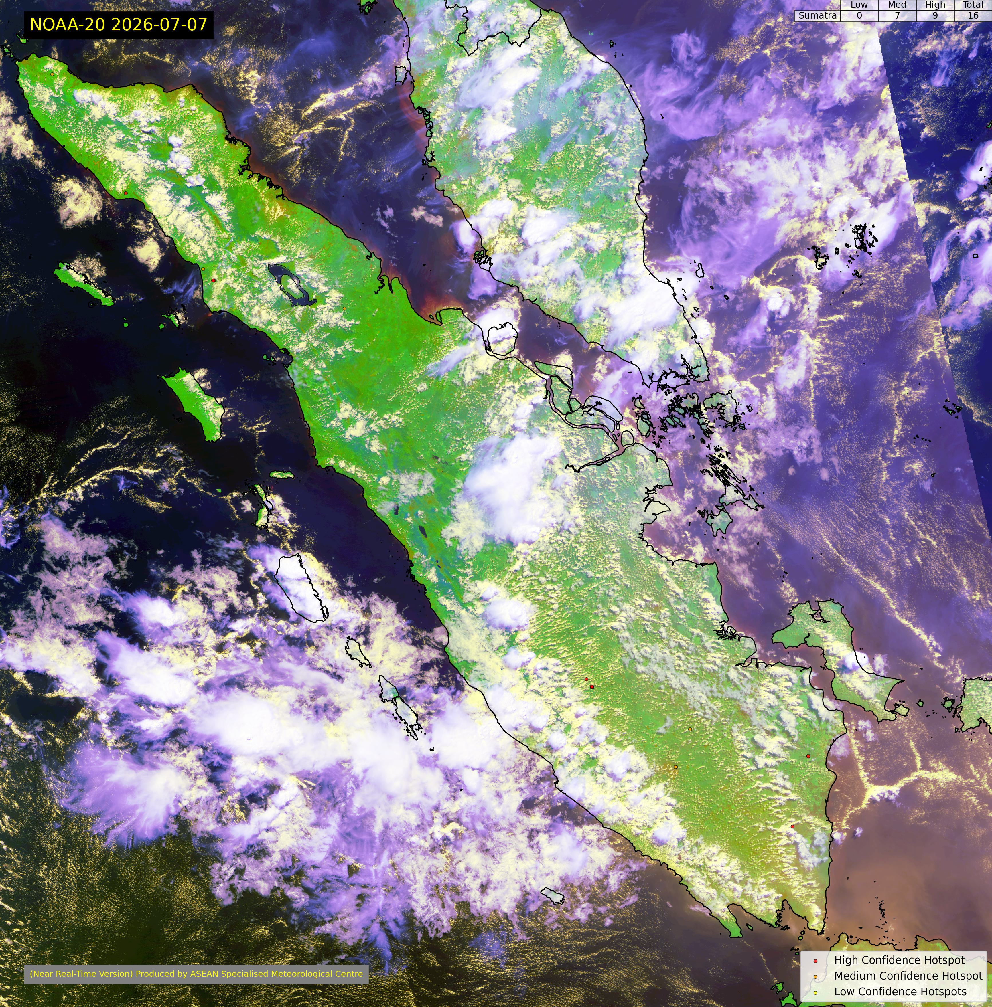 Latest NOAA satellite image
