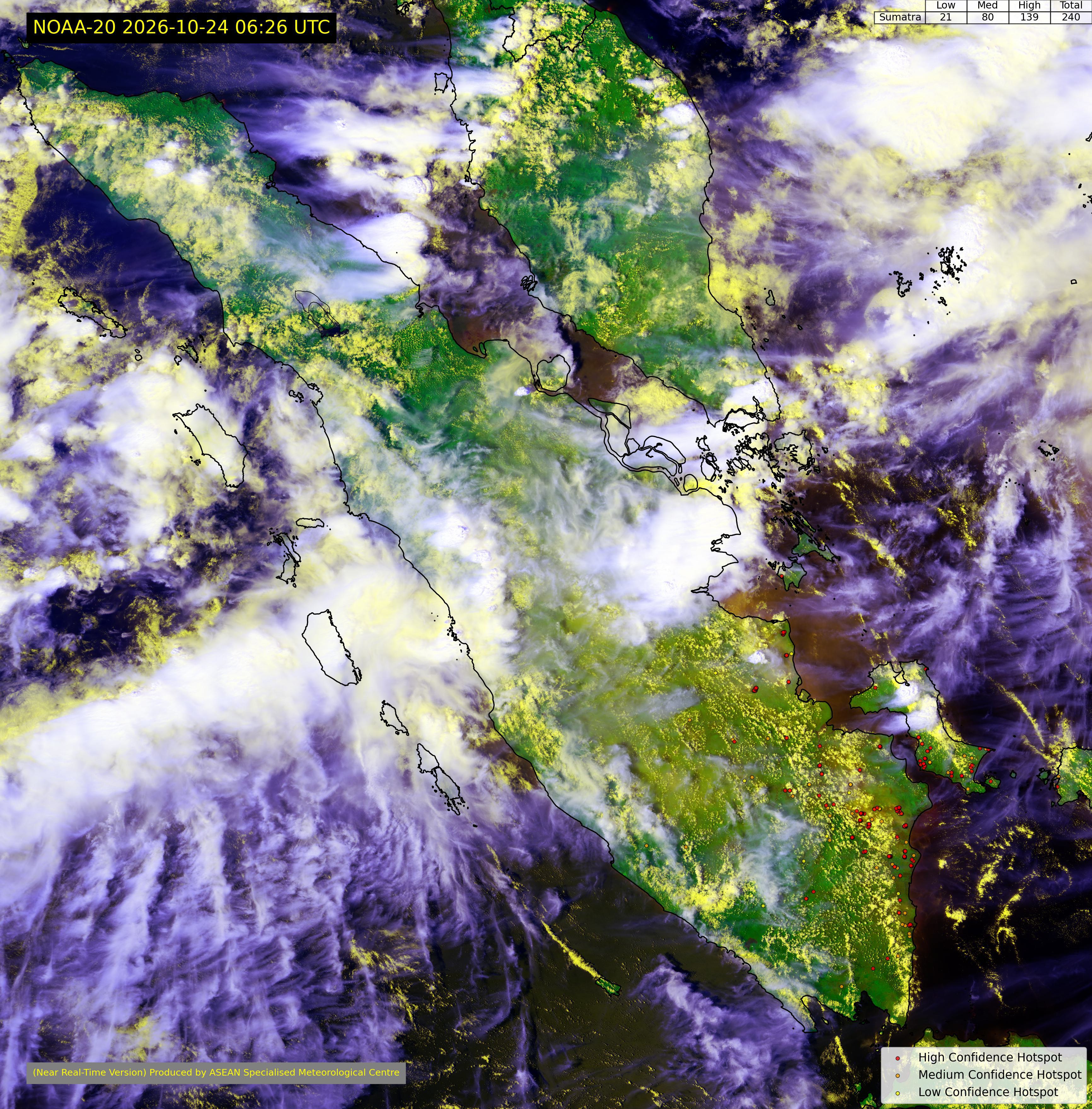 Latest NOAA satellite image