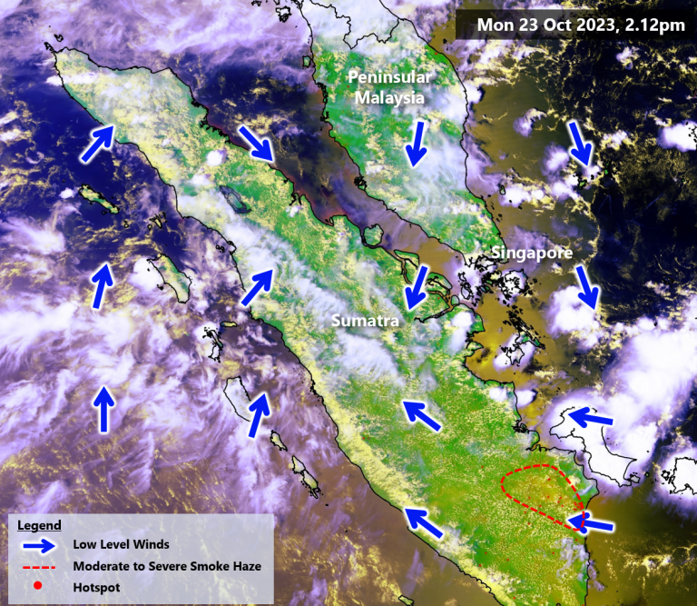 Haze Situation Update (23 October 2023) - Weather Information Portal